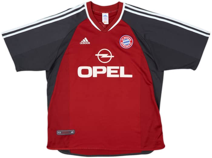 2001-02 Bayern Munich Home Shirt Elber #9 - 10/10 - (XL)