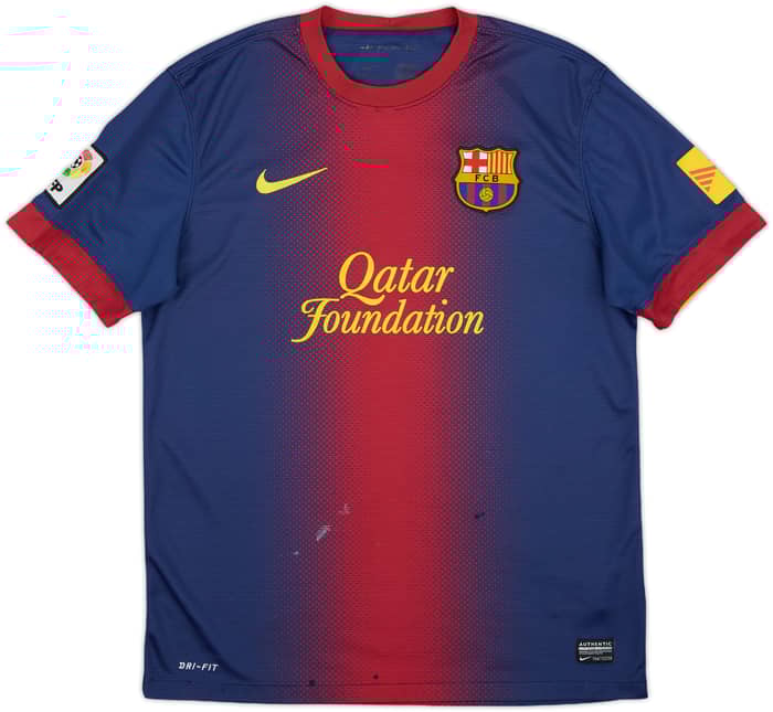 2012-13 Barcelona Home Shirt - 3/10 - (M)