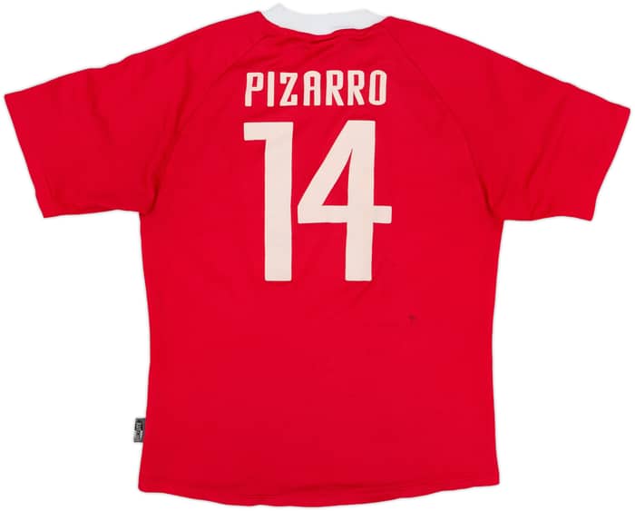 2001-02 Bayern Munich CL Shirt Pizarro #14 - 4/10 - (S)