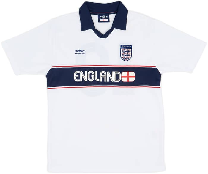 2002-04 England Umbro Polo Shirt #10 - 6/10 - (M)