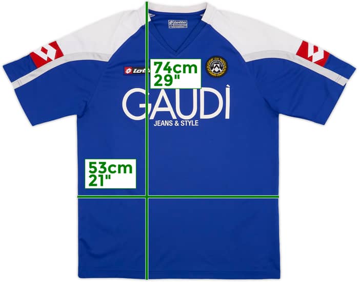 2006-07 Udinese Lotto Training Shirt - 8/10 - (L)