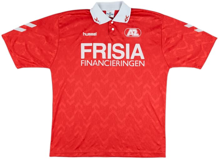 1996-98 AZ Alkmaar Match Issue Home Shirt #16