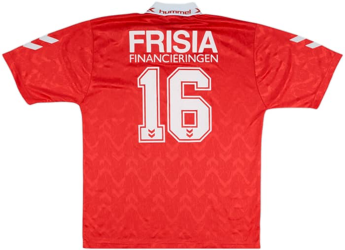 1996-98 AZ Alkmaar Match Issue Home Shirt #16