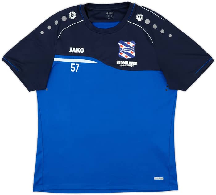 2018-19 Heerenveen Jako Player Issue Training Shirt #57 - 8/10 - (M)