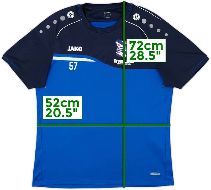 2018-19 Heerenveen Jako Player Issue Training Shirt #57 - 8/10 - (M)