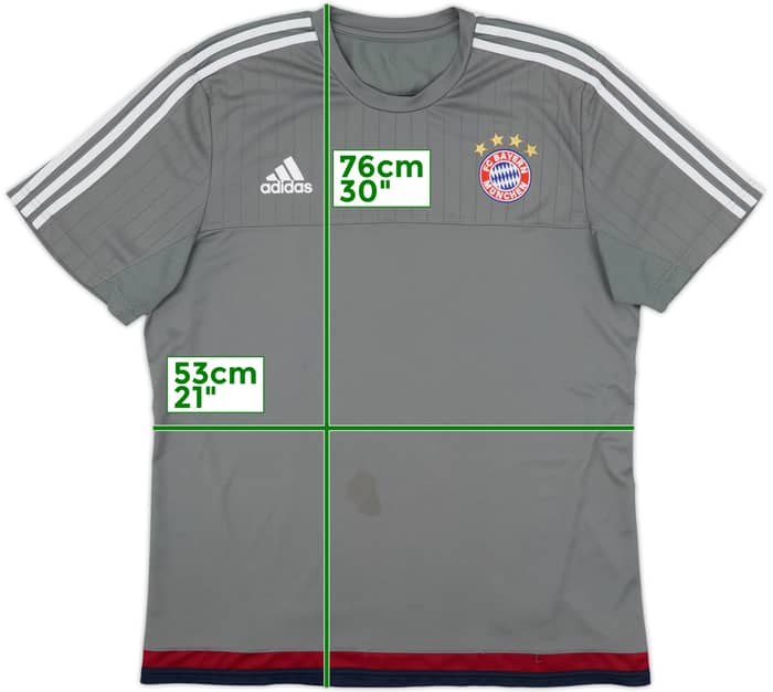 2015-16 Bayern Munich adidas Training Shirt - 7/10 - (XL)