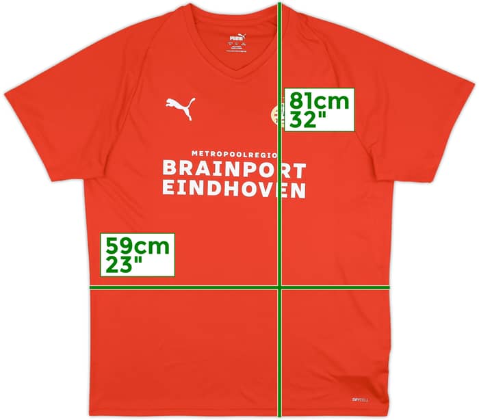 2020-21 PSV Puma Training Shirt - 10/10 - (XL)