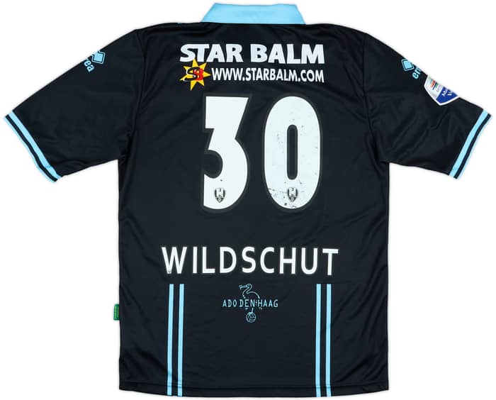 2013-14 ADO Den Haag Match Issue Away Shirt Wildschut #30