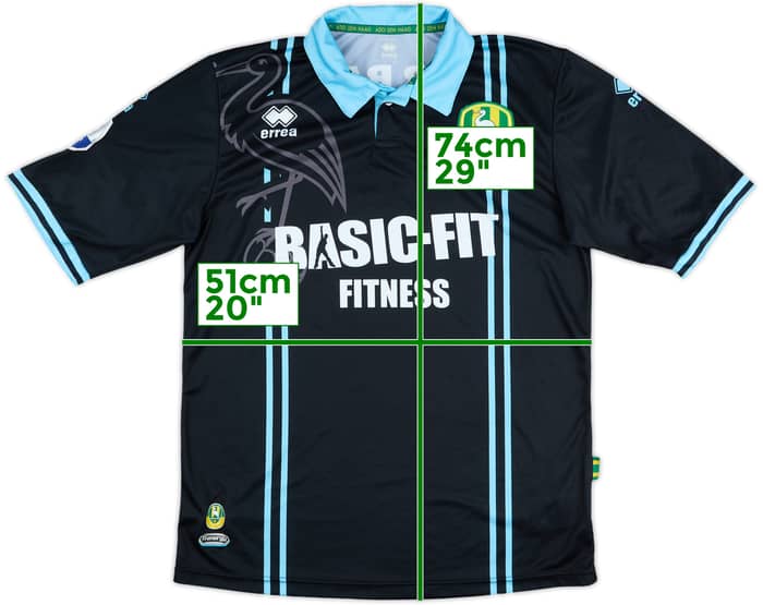 2013-14 ADO Den Haag Match Issue Away Shirt Wildschut #30