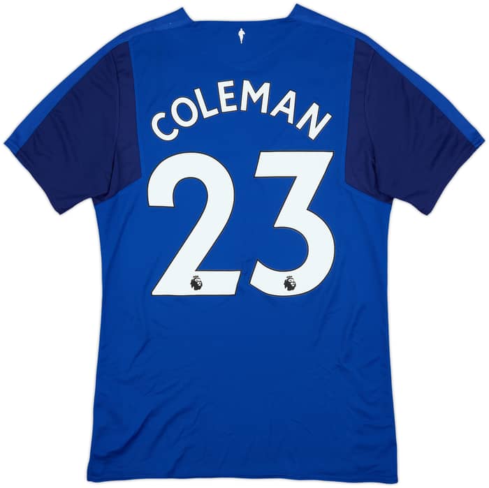 2017-18 Everton Home Shirt Coleman #23 - 9/10 - (M)