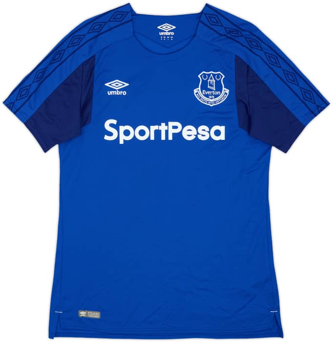 2017-18 Everton Home Shirt Baines #3 - 10/10 - (Women's M)