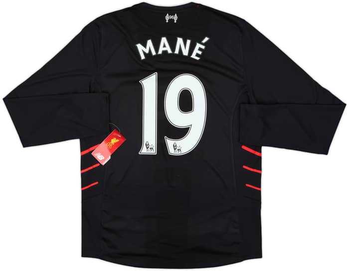 2016-17 Liverpool Away L/S Shirt Mane #19 (M)