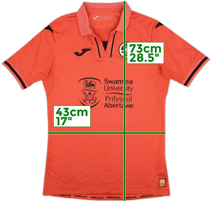 20021-22 Swansea Third Shirt - 7/10 - (S)