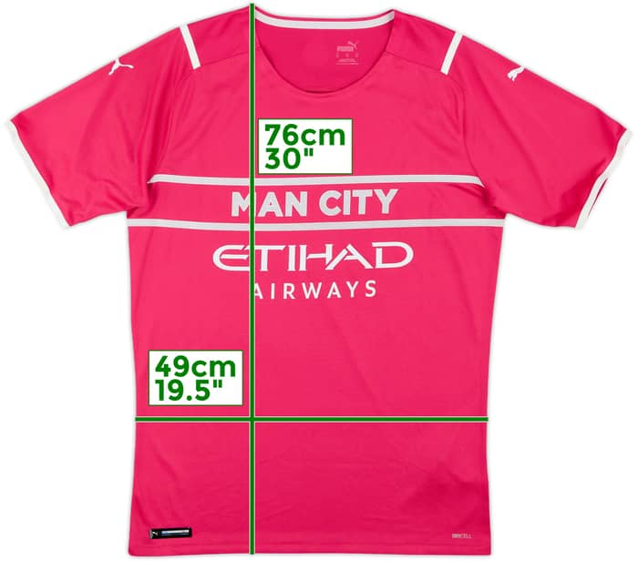 2021-22 Manchester City GK Authentic S/S Shirt - 9/10 - (XL)