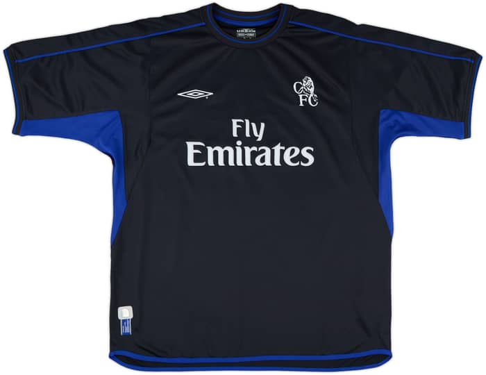 2002-04 Chelsea Away Shirt Zola #25 - 10/10 - (XXL)