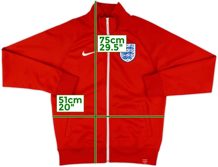 2016-17 England Nike Track Jacket - 9/10 - (S)