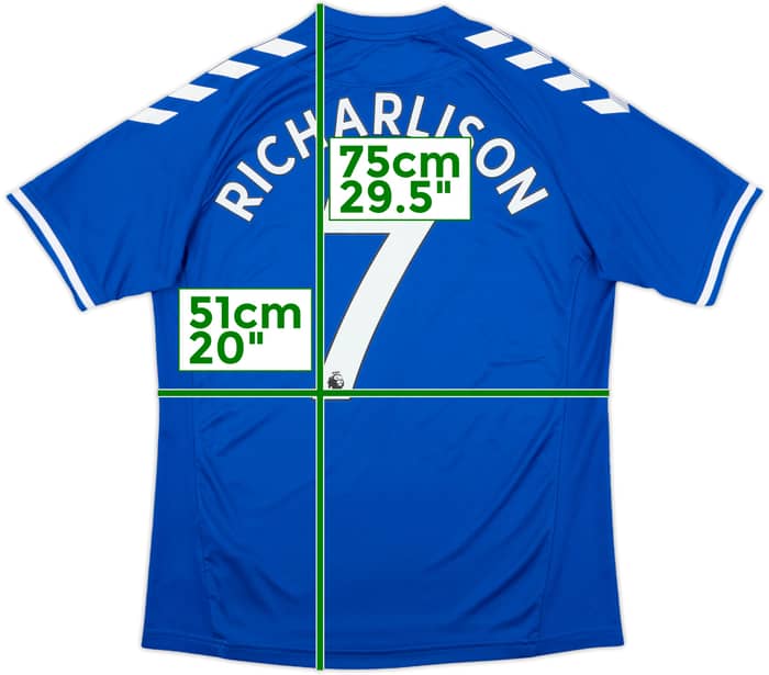 2020-21 Everton Home Shirt Richarlison #7 - 10/10 - (M)