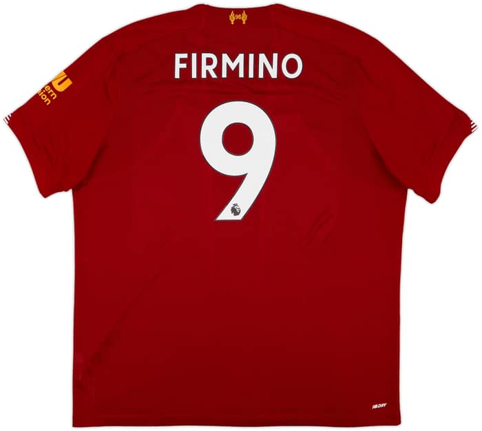 2019-20 Liverpool Home Shirt Firmino #9 - 9/10 - (XXL)