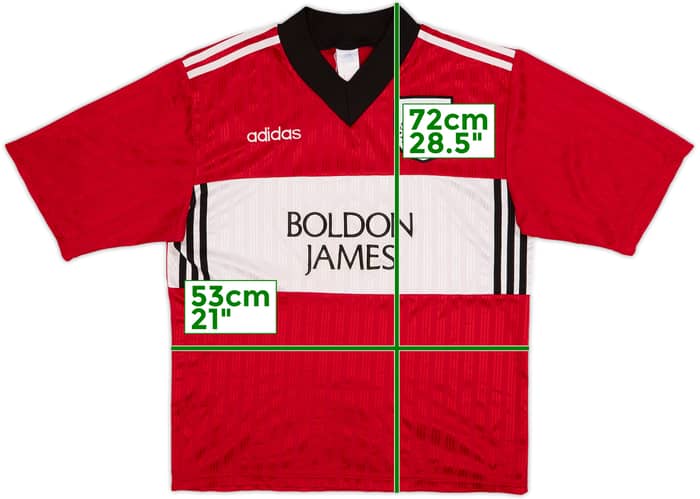 1997-98 Crewe Alexandra Home Shirt - 8/10 - (L)