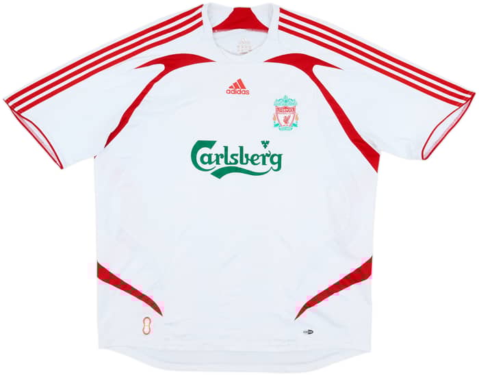 2007-08 Liverpool Away Shirt Alonso #14 - 6/10 - (XXL)