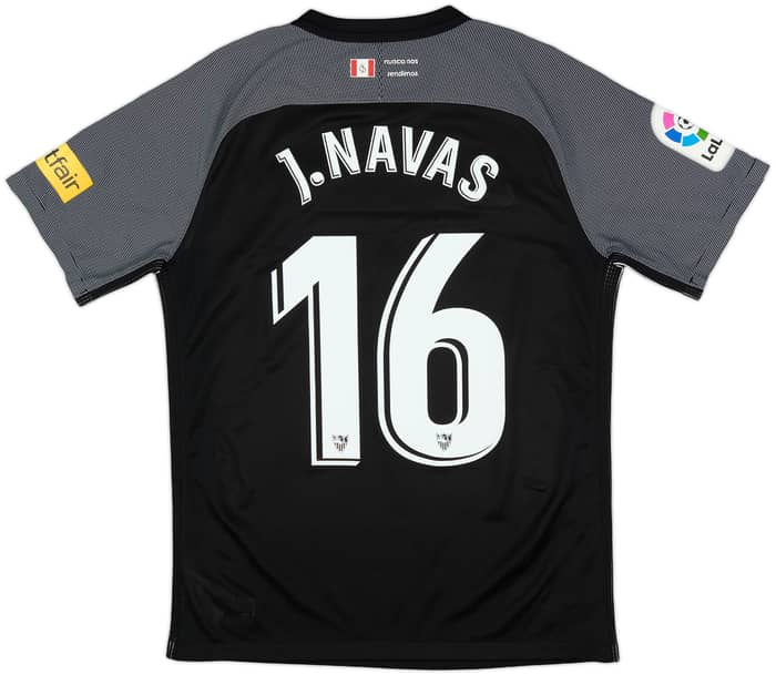 2018-19 Sevilla Third Shirt J.Navas #16 - 9/10 - (L)