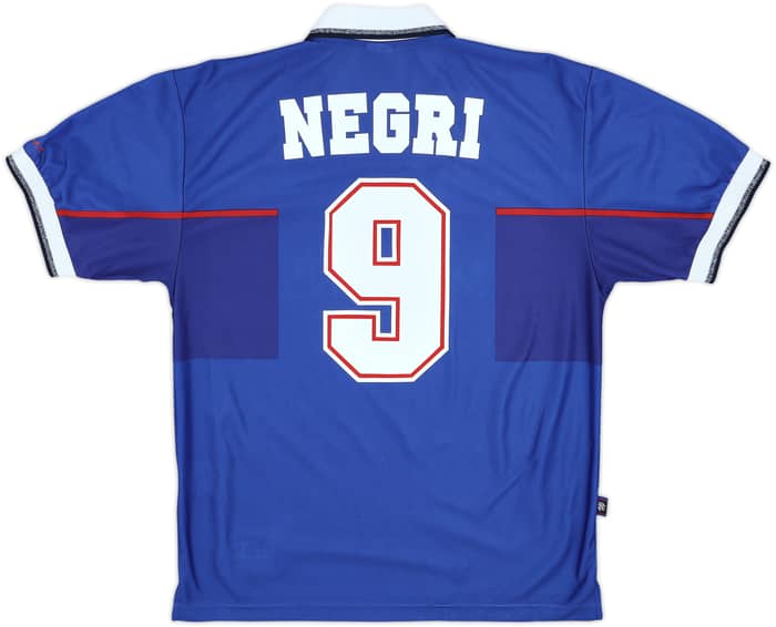 1997-99 Rangers Home Shirt Negri #9 - 8/10 - (M)