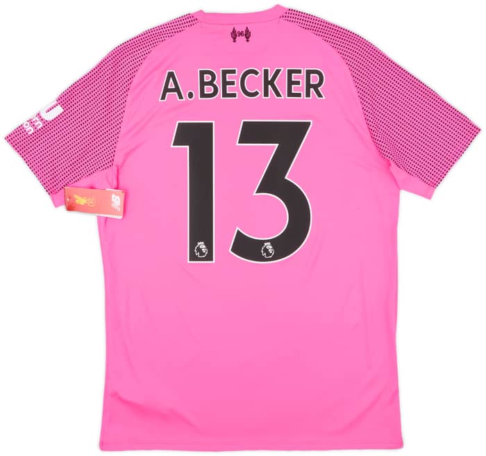2018-19 Liverpool GK S/S Shirt A.Becker #13 (S)