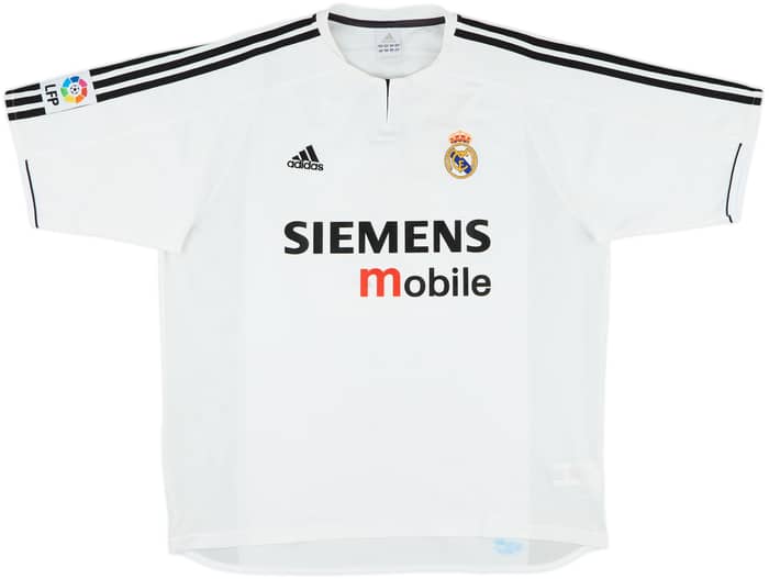 2003-04 Real Madrid Home Shirt Beckham #23 - 6/10 - (XL)