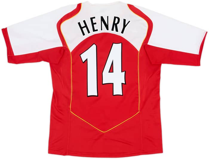 2004-05 Arsenal Home Shirt Henry #14 - 10/10 - (M)