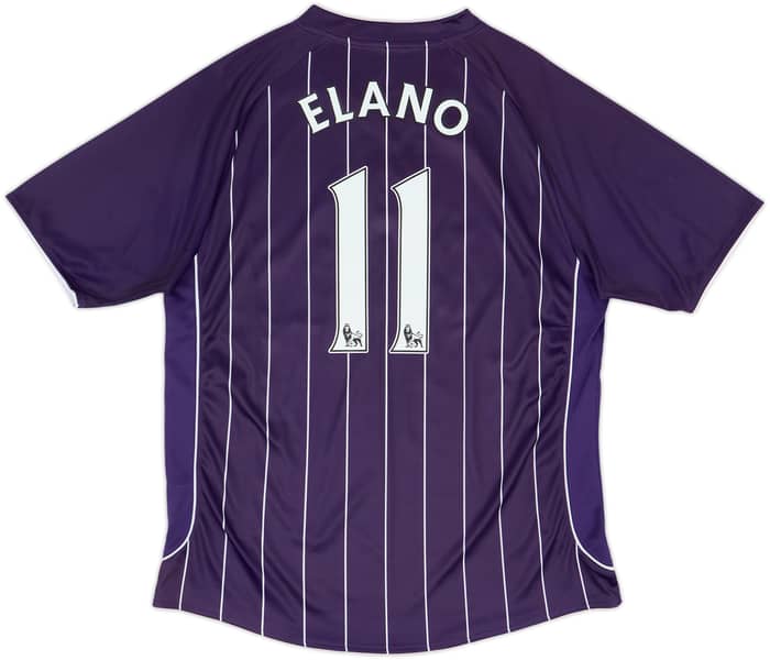 2007-08 Manchester City Camiseta Visitante Elano #11 - 8/10 - (XL)