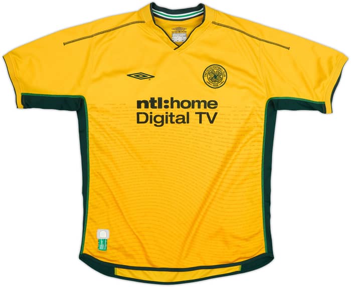 2002-03 Celtic Camiseta Visitante Larsson #7 - 6/10 - (L)