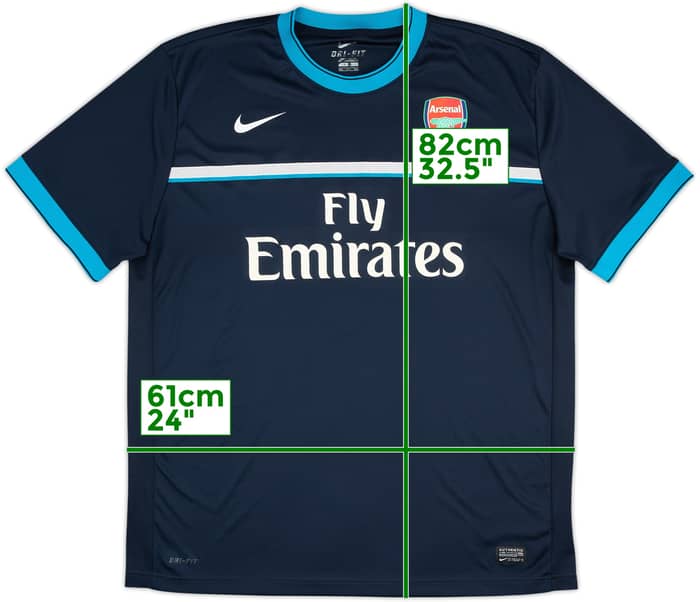 2011-12 Arsenal Nike Training Shirt - 6/10 - (XXL)
