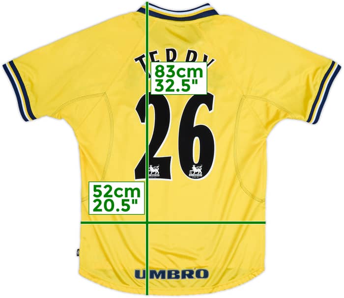 1998-00 Chelsea Third Shirt Terry #26 - 5/10 - (L)
