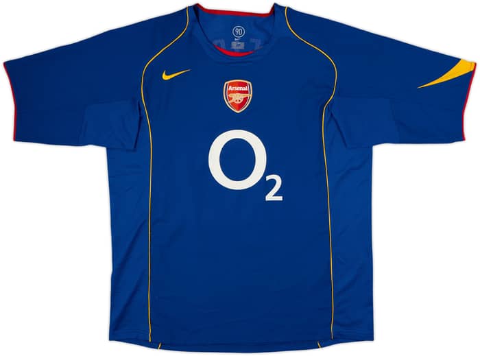 2004-06 Arsenal Away Shirt Vieira #4 - 8/10 - (XL)