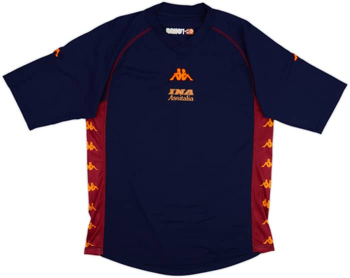 2003-04 Roma Kappa Training Shirt - 6/10 - (XL)