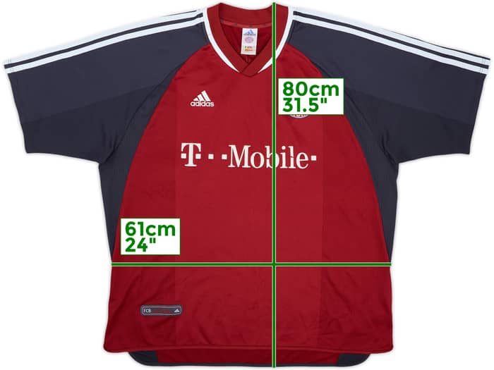 Camiseta de local del Bayern Munich 2002-03 - 5/10 - (XXL)