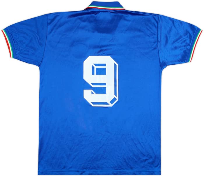Camiseta de local de Italy 1986-91 #9 - 9/10 - (L)