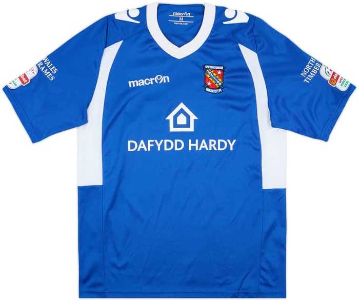 2015-16 Bangor City Match Issue Home Shirt Cavanagh #17