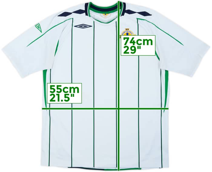 2008-09 Northern Ireland Away Shirt - 5/10 - (M)