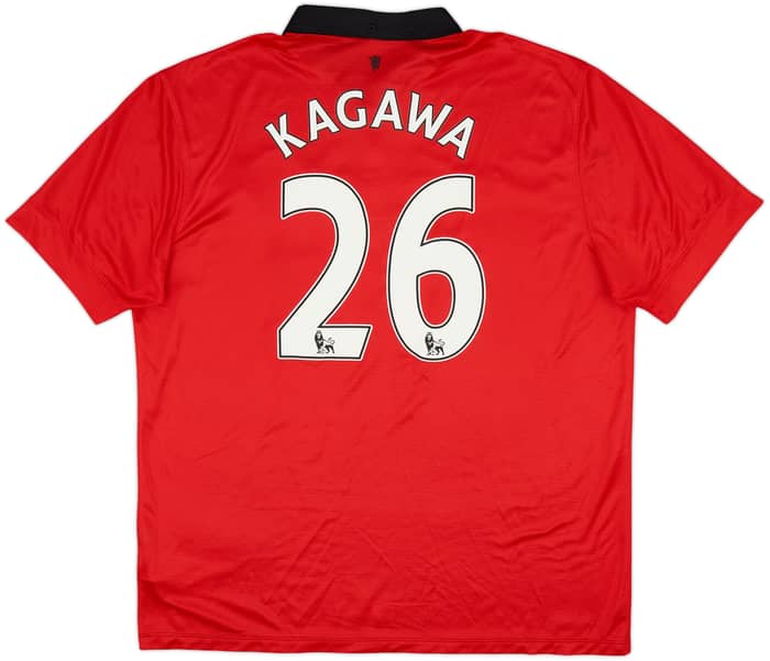 2013-14 Manchester United Home Shirt Kagawa #26 - 8/10 - (XL)