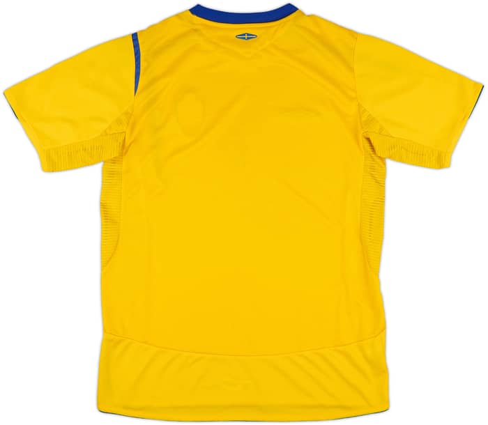 2005-06 Sweden Signed Home Shirt - 8/10 - (M)