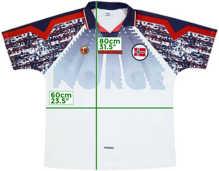 1997-98 Norway Away Shirt - 6/10 - (L)