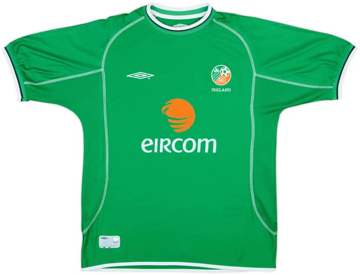 2001-03 Ireland Home Shirt - 8/10 - (L)