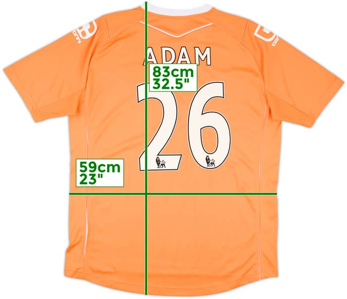 2010-11 Blackpool Home Shirt Adam #26 - 9/10 - (XL)