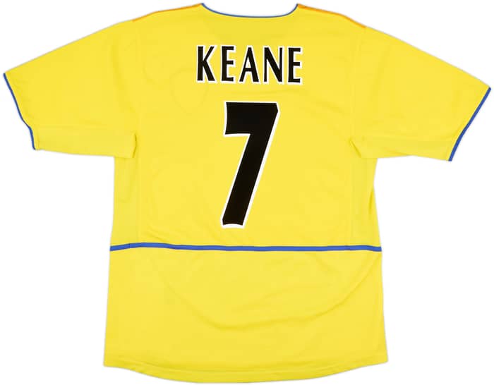 2002-03 Leeds United Away Shirt Keane #7 - 8/10 - (M)