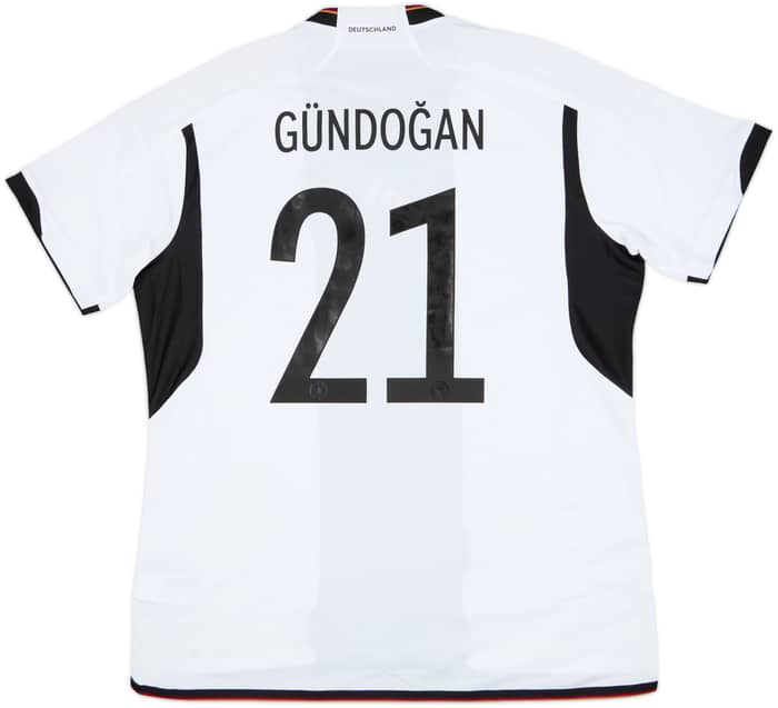2022-23 Germany Home Shirt Gundogan #21 (XL)