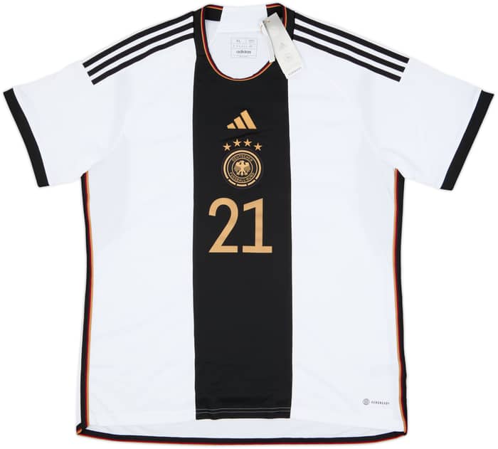 2022-23 Germany Home Shirt Gundogan #21 (XL)