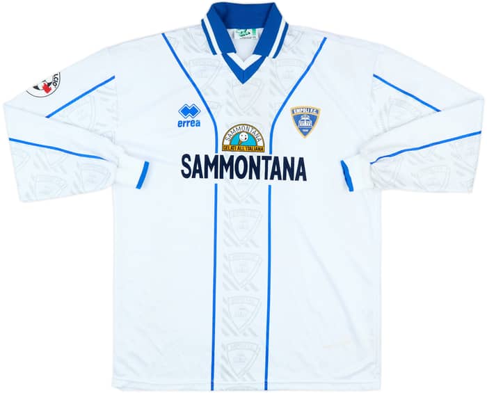 1997-98 Empoli Match Issue Away L/S Shirt Cappellini #18