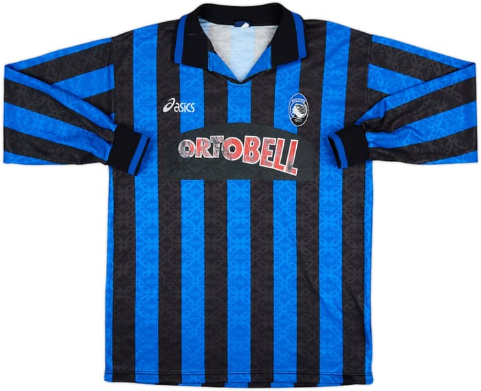 1995-96 Atalanta Match Issue Home L/S Shirt #20
