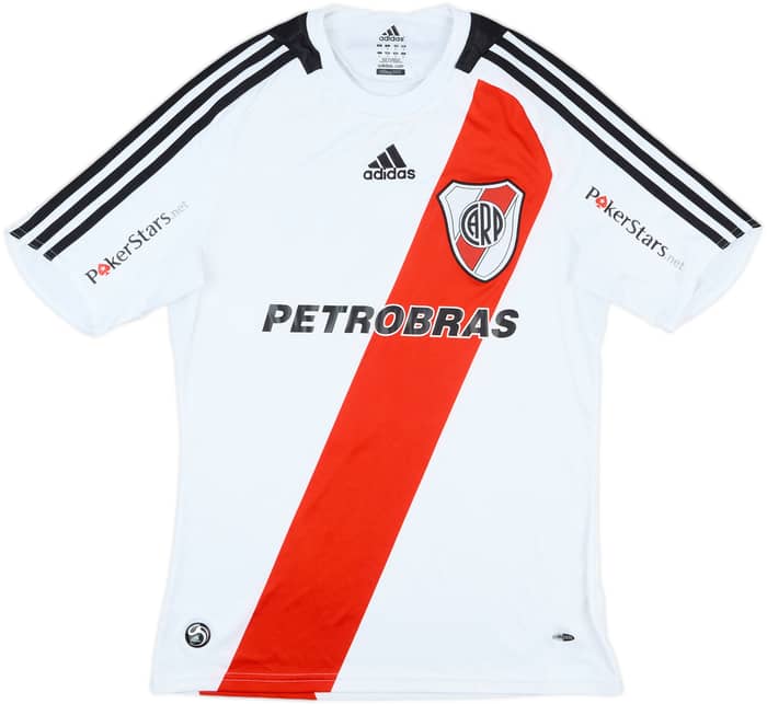 2009-10 River Plate Match Issue Home Shirt #15